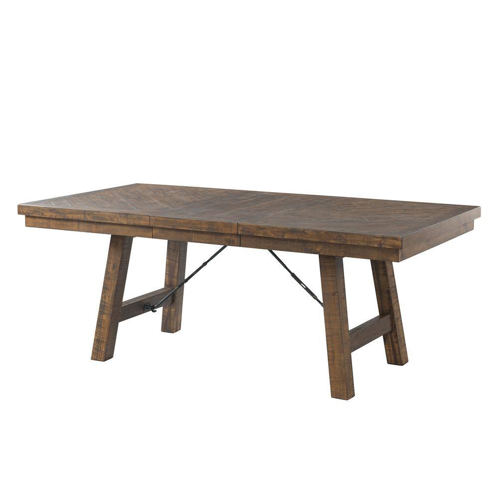 Dex Smokey Walnut Dining Table DJX100DTB