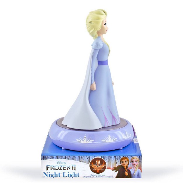 Frozen 2 Elsa Led Nightlight Purple