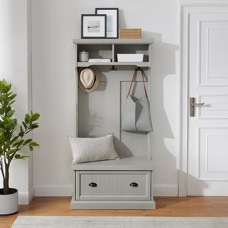 Crosley Shoreline Hall Tree Storage Bench