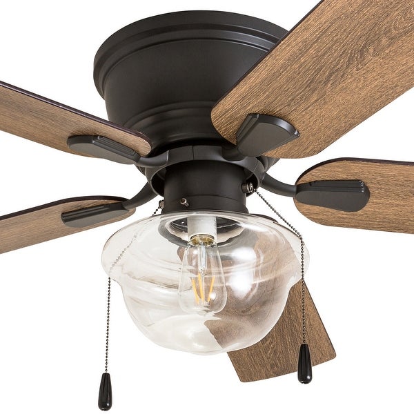 The Gray Barn East Cowes 52-inch Coastal Indoor LED Ceiling Fan with Pull Chains 5 Reversible Blades - 52 Shopping - The Best Deals on Ceiling Fans | 35677161