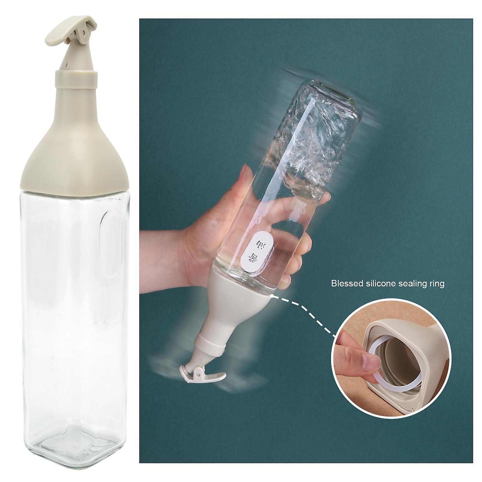 Oil Bottle Kitchen，500ml Dustproof Design Oil Spray Dispenser，olive Oil Dispenser Bottles Built In Nozzle Easy To Pour For Home Kitchen