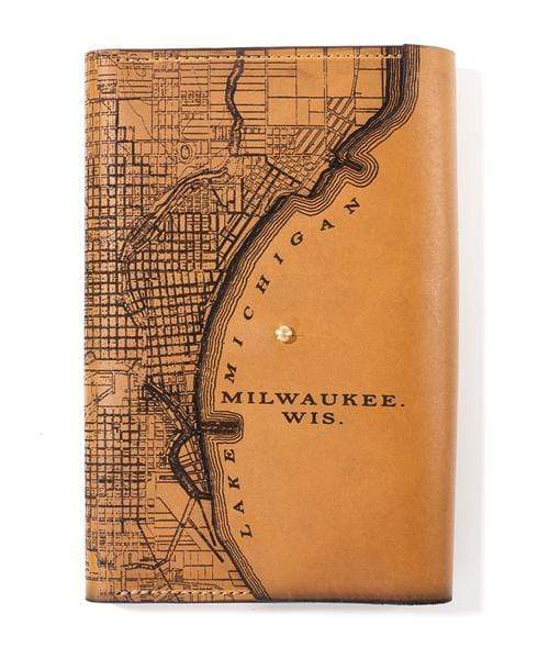 Leather Map Journals