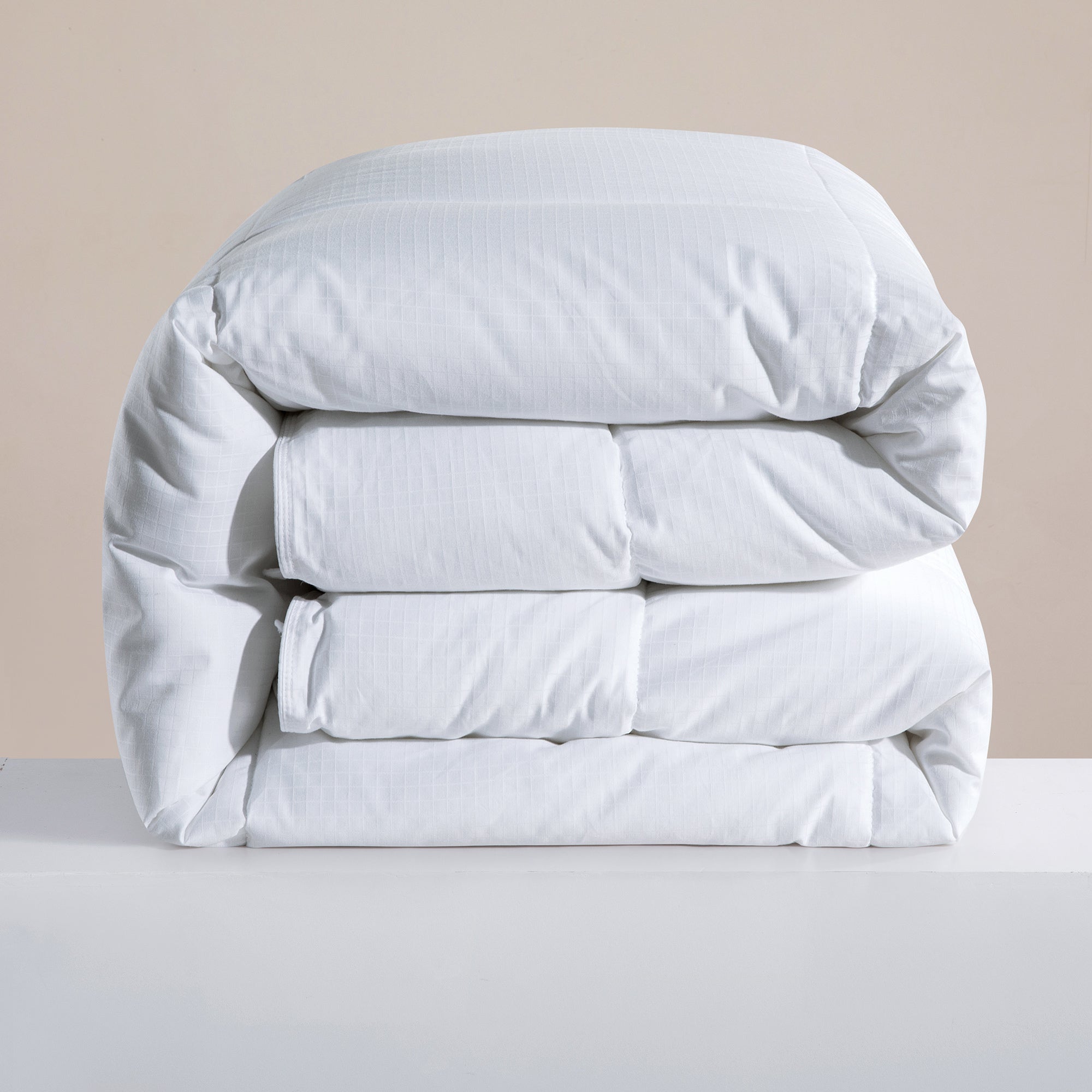 All Seasons Dobby Square Down Alternative Comforter