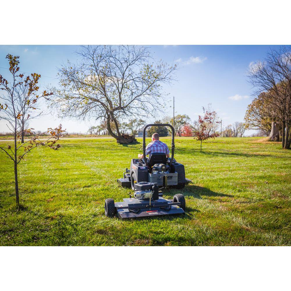 SWISHER 44 in. 11.5 HP Briggs and Stratton Electric Start Finish-Cut Trailmower FCE11544BS