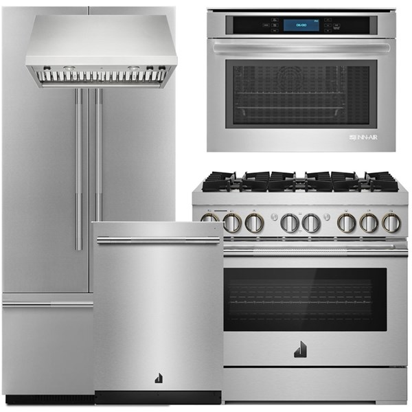 Jenn-Air Stainless Steel Five Piece Kitchen Suite