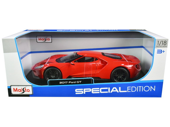 Maisto 2017 Ford GT Blue 1/18 Diecast Model Car