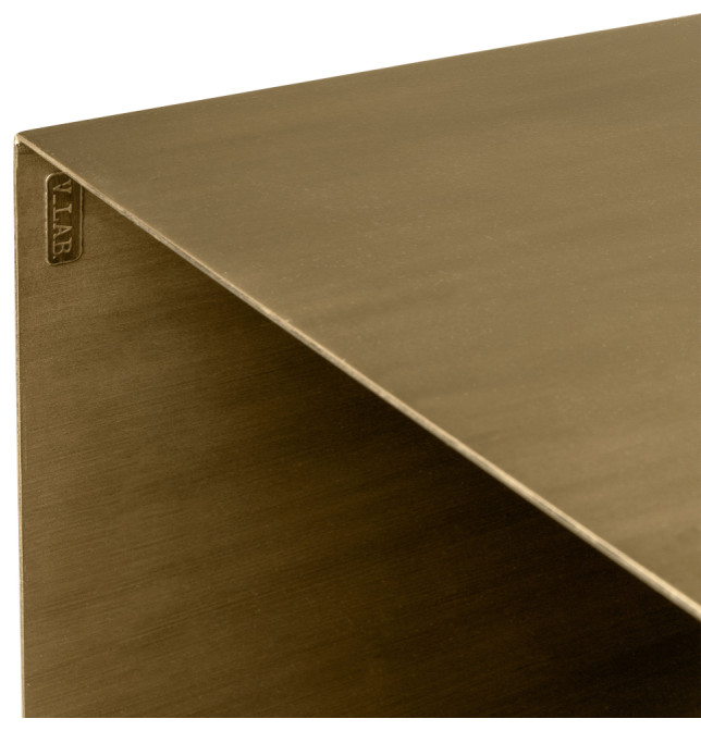 Bronze Steel Coffee Table  Versmissen Slay Element   Contemporary   Coffee Tables   by Oroa   Distinctive Furniture  Houzz