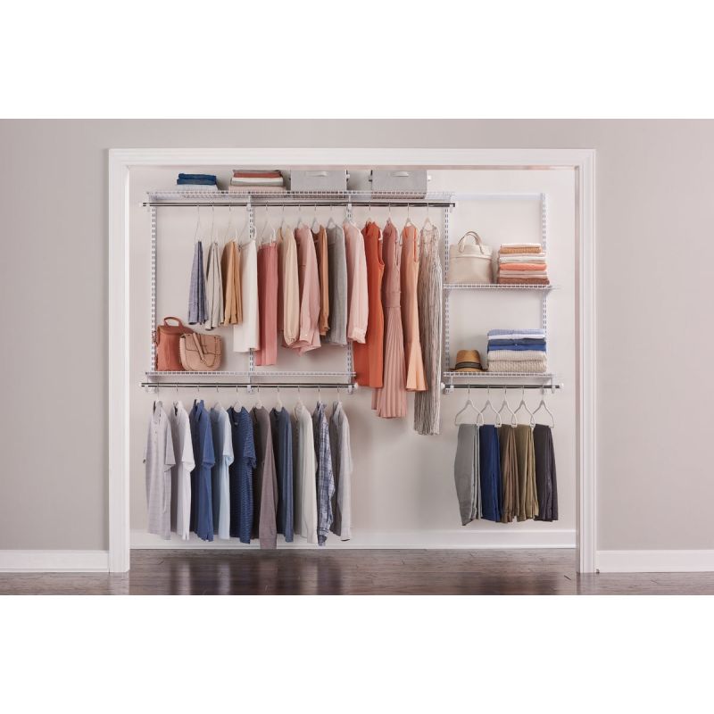 Rubbermaid Configurations 4 Ft. To 8 Ft. Adjustable Closet System