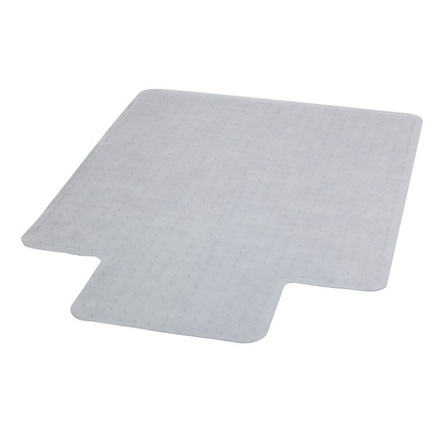 Rectangle With Lip Solid Office Chair Mat Clear Emma And Oliver