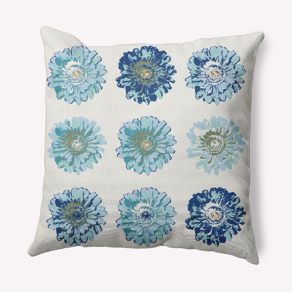 Gypsy Floral Indoor/Outdoor Throw Pillow