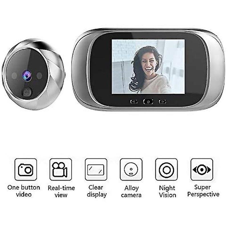 Digital Peephole， 2.8 Inch Lcd Screen Peephole Peephole Camera With High Pixel Count