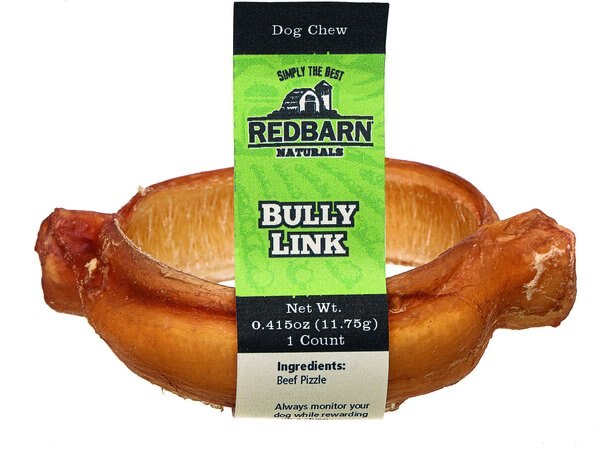 Redbarn Link Bully Sticks Dog Treat， 35 count