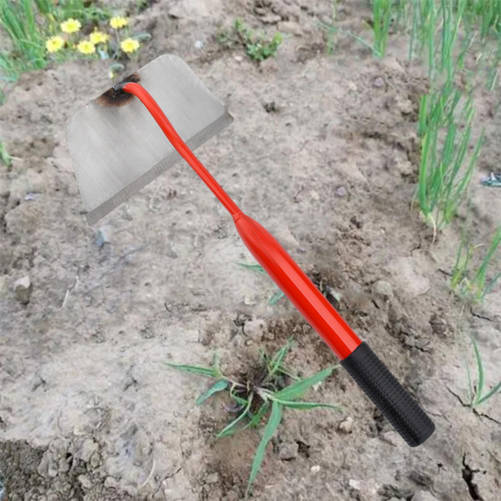 Hoe Hand Weeder Tool Loosening Planting, Cultivator Cultivating Vegetable Plowing Plow, Tilling Gardening Mini Plow Welded Hoe 18cm