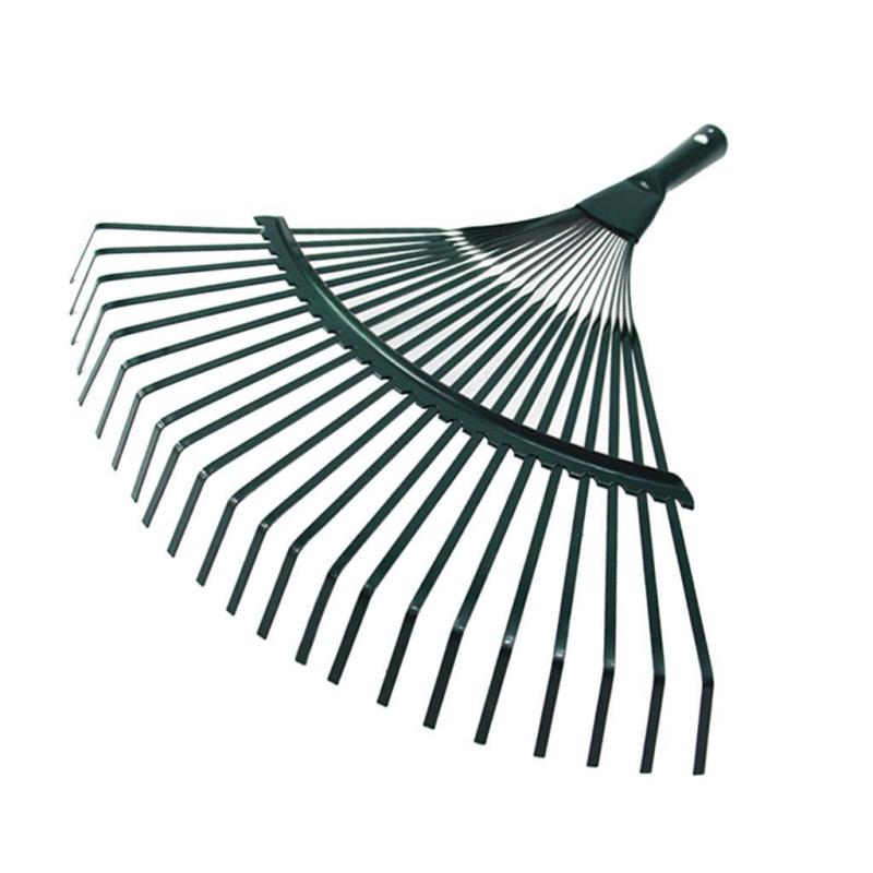 Replacement 22 Tooth Lawn Rake Head - For Garden Grass Leaves Leaf Lawn