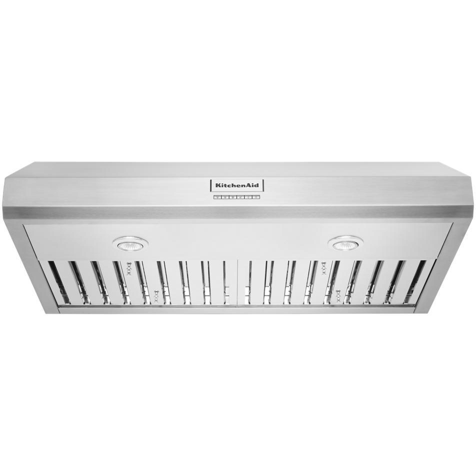 KitchenAid 36-inch Commercial-Style Series Under Cabinet Range Hood KVUC606KSS