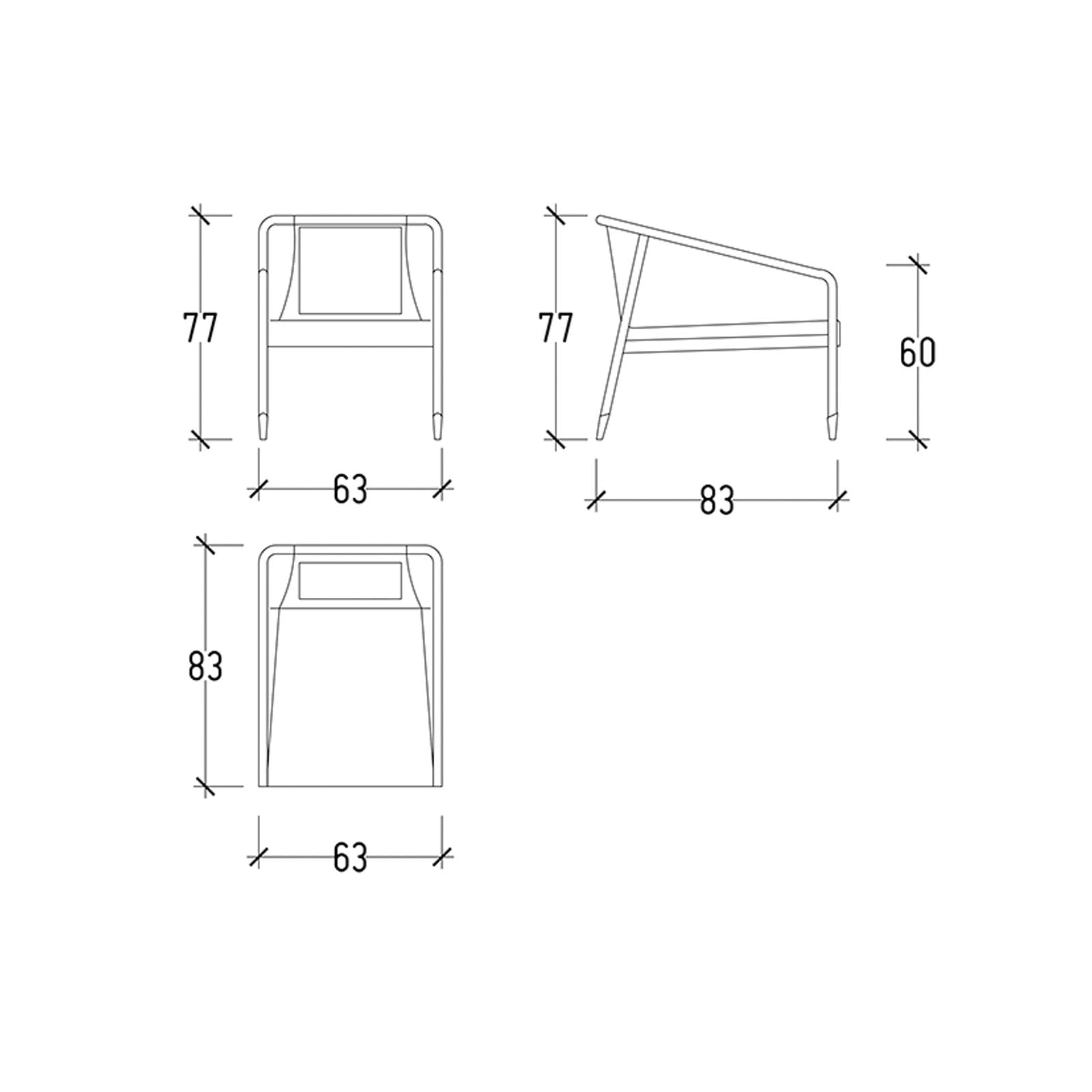 Tergum Lounge Chair Terg-Green