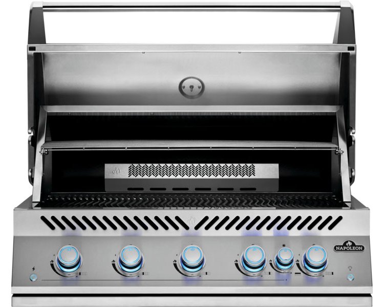 Napoleon 700 Series 38 RB Stainless Steel Built-In Natural Gas Grill With Infrared Rear Burner