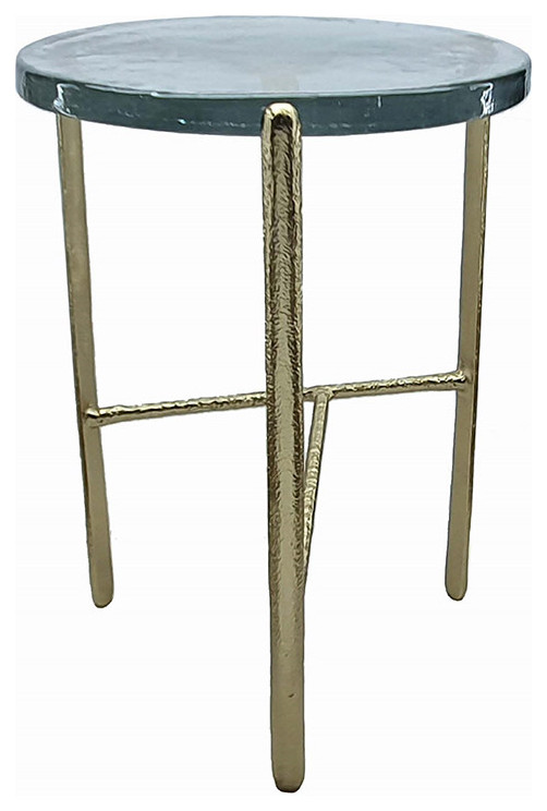 Simply Designed End or Side Table  Gold   Contemporary   Side Tables And End Tables   by GwG Outlet  Houzz