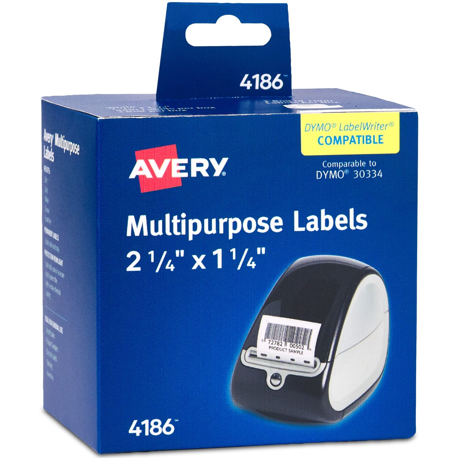 Direct Thermal Roll Labels by Avery AVE04186