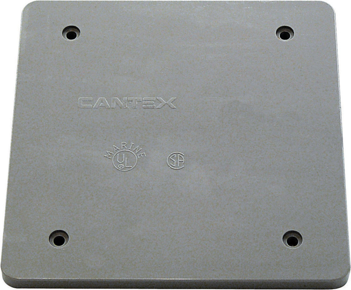 COVER BLANK PVC 2GANG