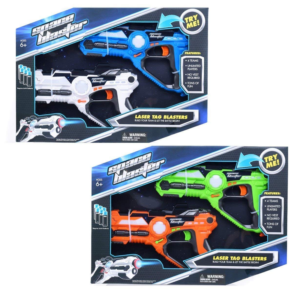 Laser Tag Set, Infrared Battle Shooting Games Laser Tag Blasters