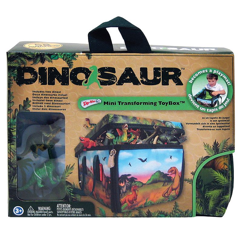 Neat-Oh! ZipBin Dinosaur Mini Playset