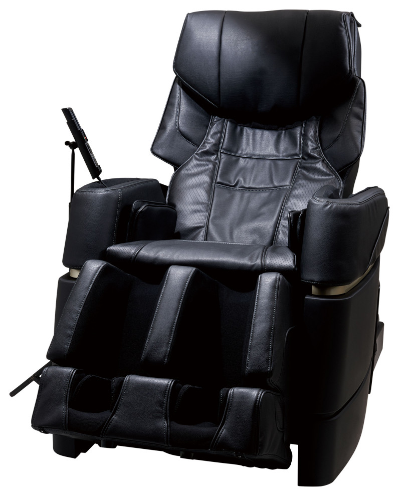 JP970 (Black)   Made in Japan 4D Massage Chair w/ Touchscreen   Modern   Massage Chairs   by Johnson Wellness  Houzz