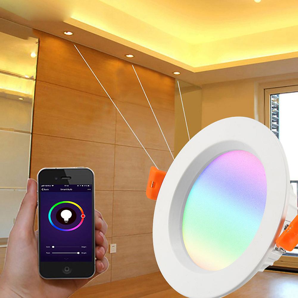 Wifi Smart Led Downlight Ceiling Light Lamp Rgb Voice Control With Driver For Home Office