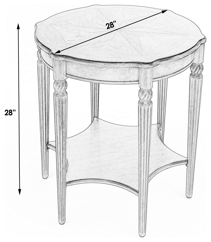 Bainbridge Accent Table   Traditional   Side Tables And End Tables   by Butler Specialty Company  Houzz