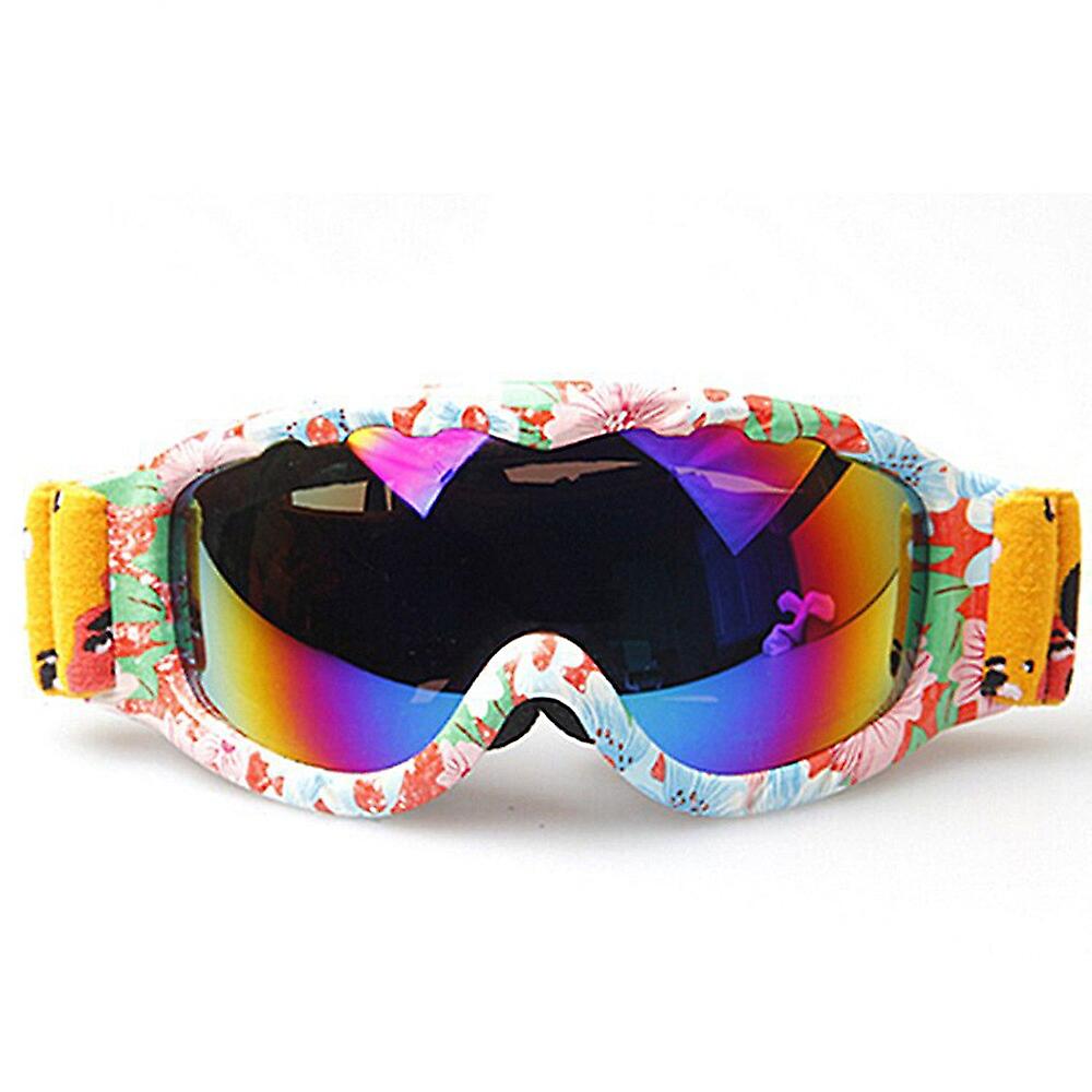 Children Anti-mist Ski Goggles Outdoor Glasses