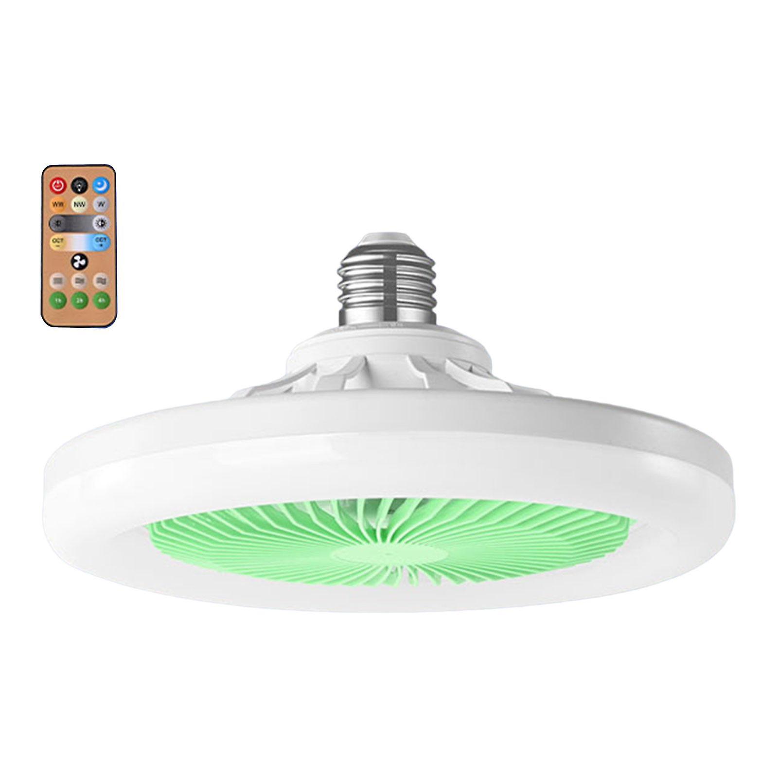 Ceiling Fan Light E27 Base Ceiling Lights Led Ceiling Fan With Light Fixture Green