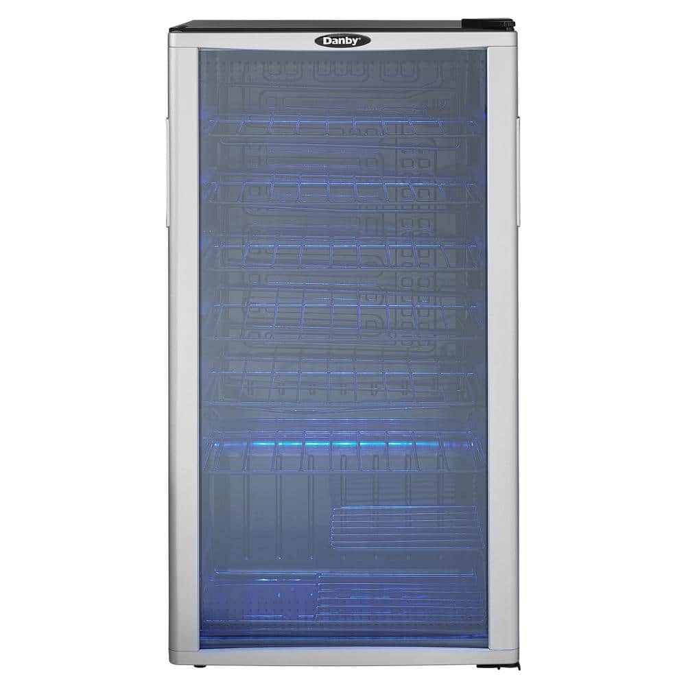 Danby Single Zone 36Bottle Freestanding Wine Cooler in PlatinumBlack