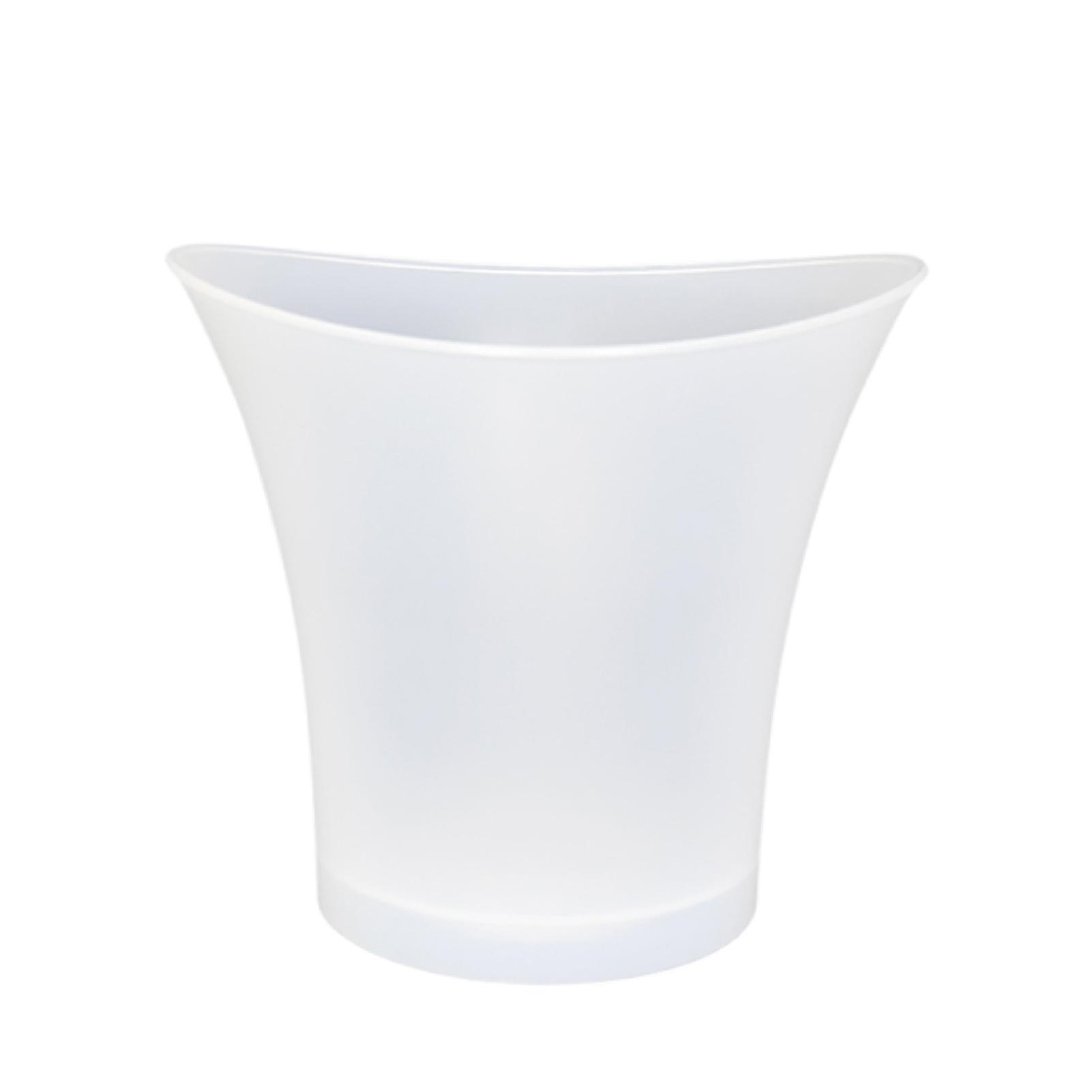 5l High Capacity Led Light Lamp Ice Bucket Curve Design Automatic Color Changing Battery Powered Operated Ip65 Water Resistance For Home Party Bar Clu