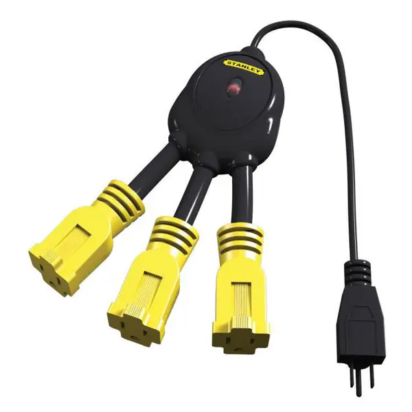 Stanley PowerSquid 3 Outlet Flexible Outlet Multiplier