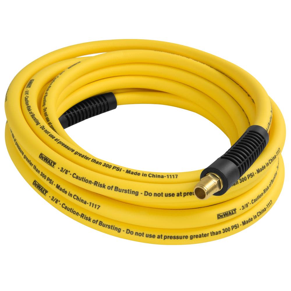 DW 3/8 in. x 25 ft. Premium Hybrid Air Hose DXCM012-0204 from DW