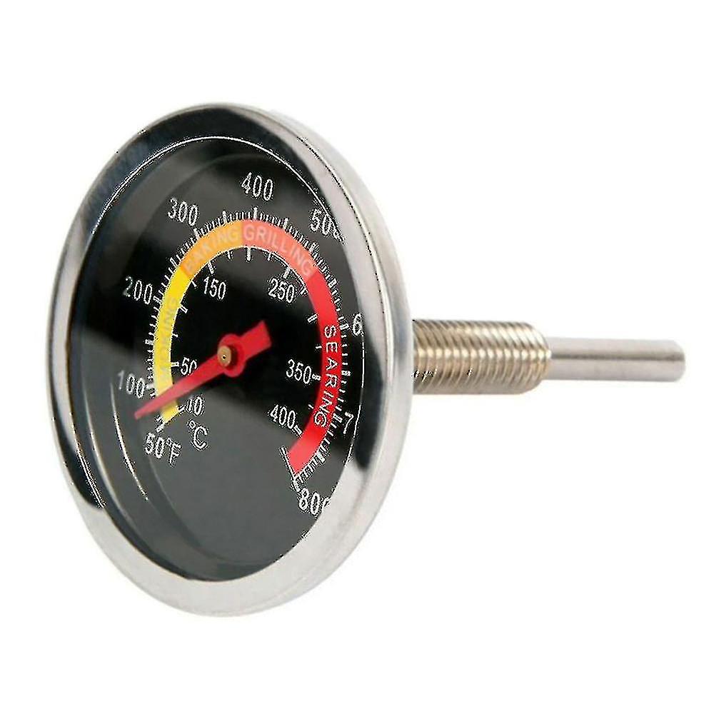 Temperature Gauge Stainless Steel Barbecue Bbq Smoker Grill Thermometer