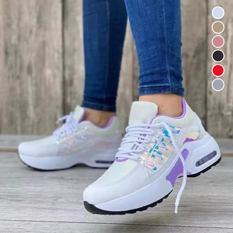 Women's Lace-up Mesh Shoes