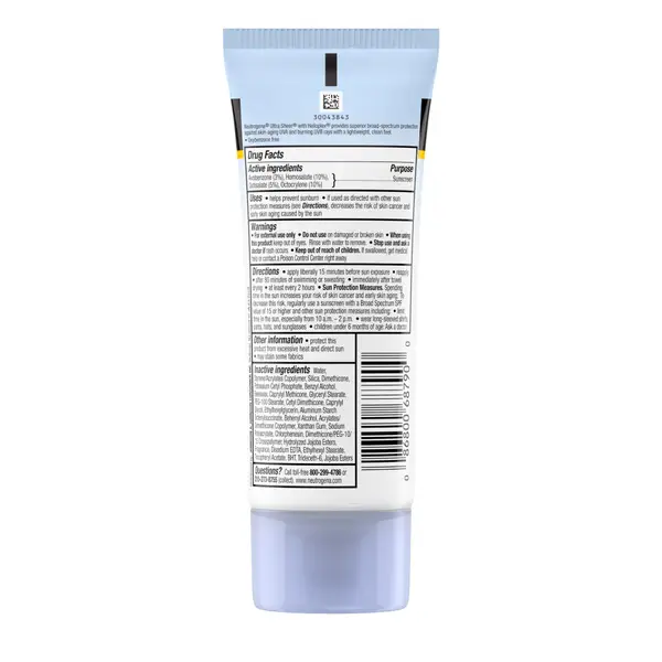 Neutrogena Ultra Sheer Sunscreen Lotion