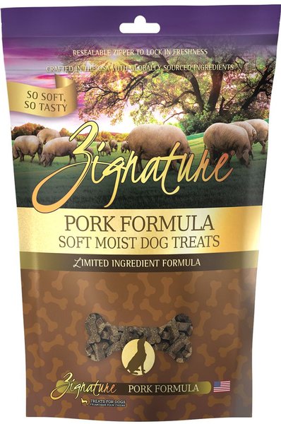 Zignature Pork Flavored Soft Dog Treats