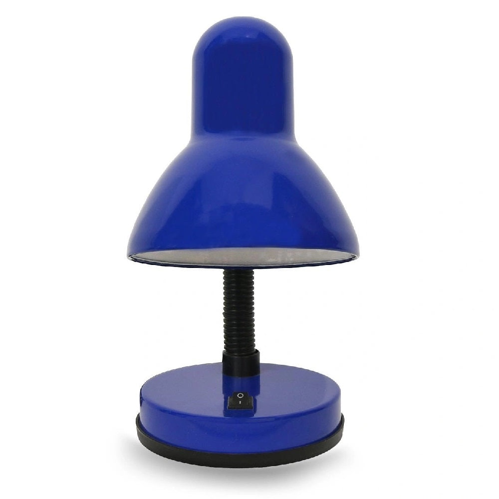 Eglo 9232 Blue Retro Flexible Switched Study Table Desk Lamp 30cm