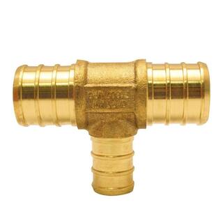 Apollo 34 in. x 34 in. x 12 in. Brass PEX-B Barb Reducing Tee APXT343412