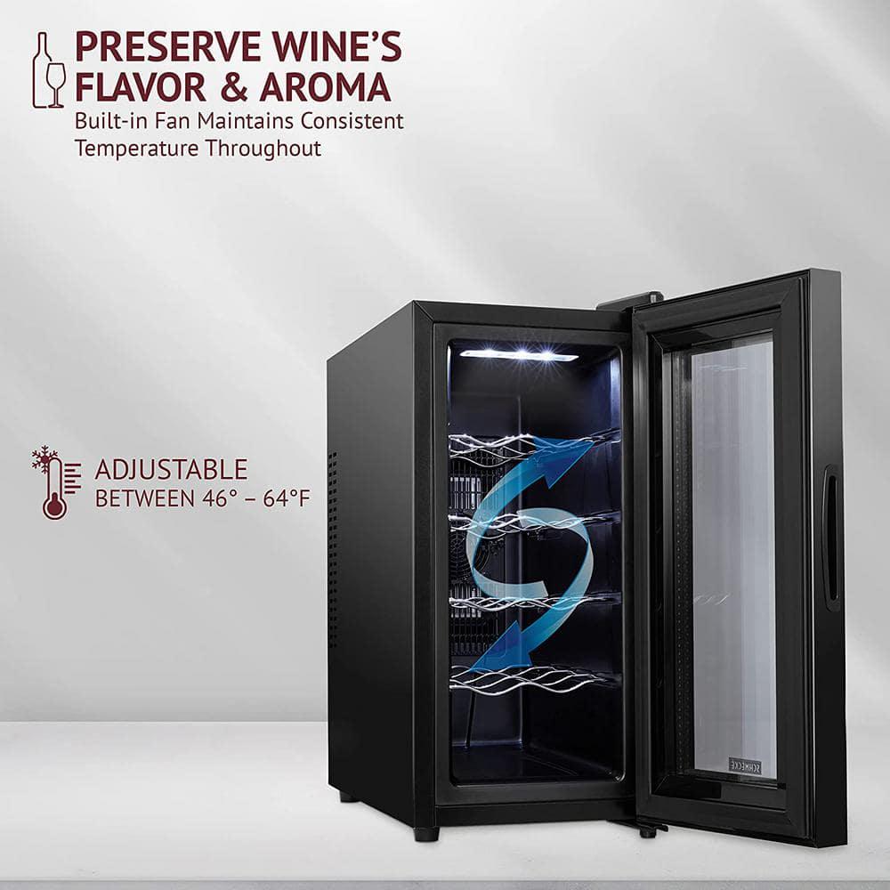 Schmecke Thermoelectric 10Bottle Free Standing Wine Cooler