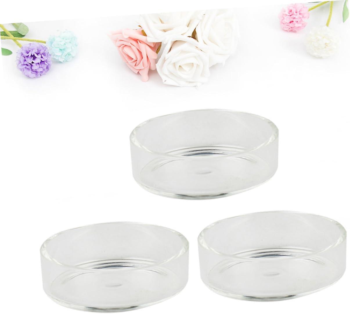 3pcs Feeder Bowl Feeder Dish Shrimp Dish Aquarium Food Bowl Ornamental Fish Shrimp Food Basin Shrimp