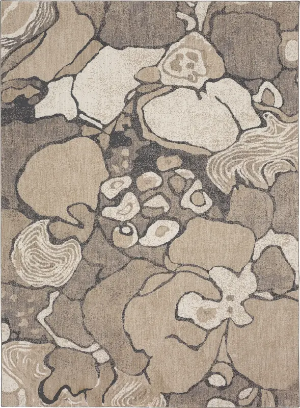 Renditions 5 x 8 Crescendo Oyster Area Rug