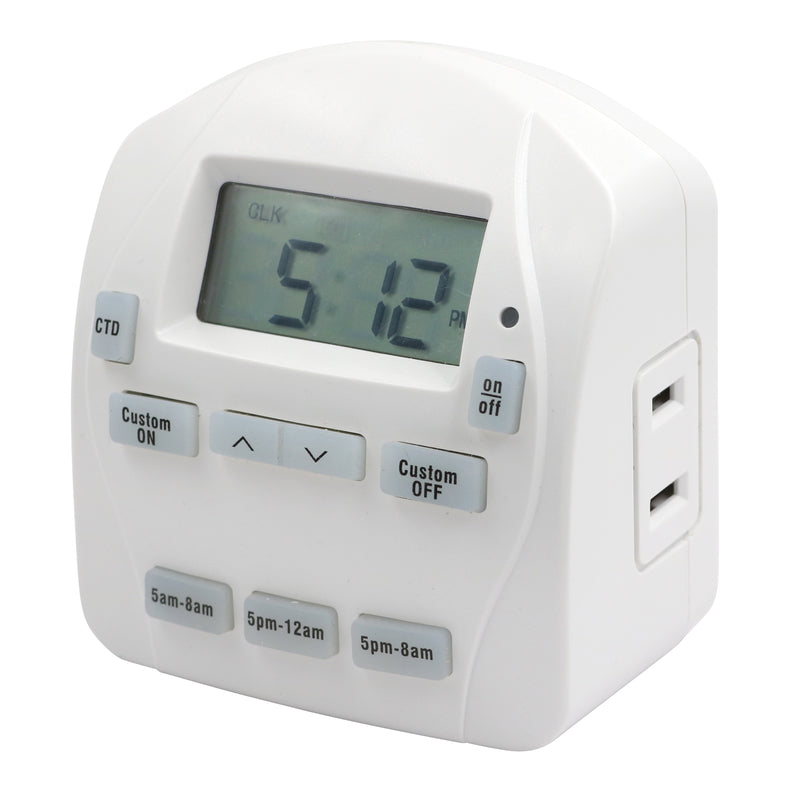 INDOOR DIGITAL TIMER WHT