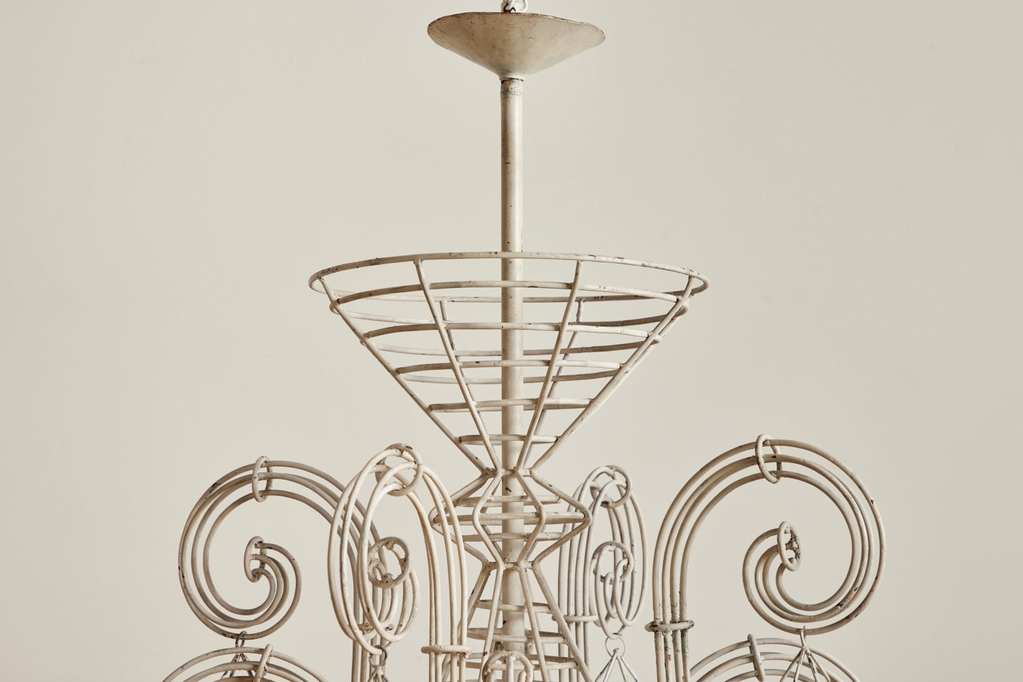 Geometric Metal Chandelier (LA)