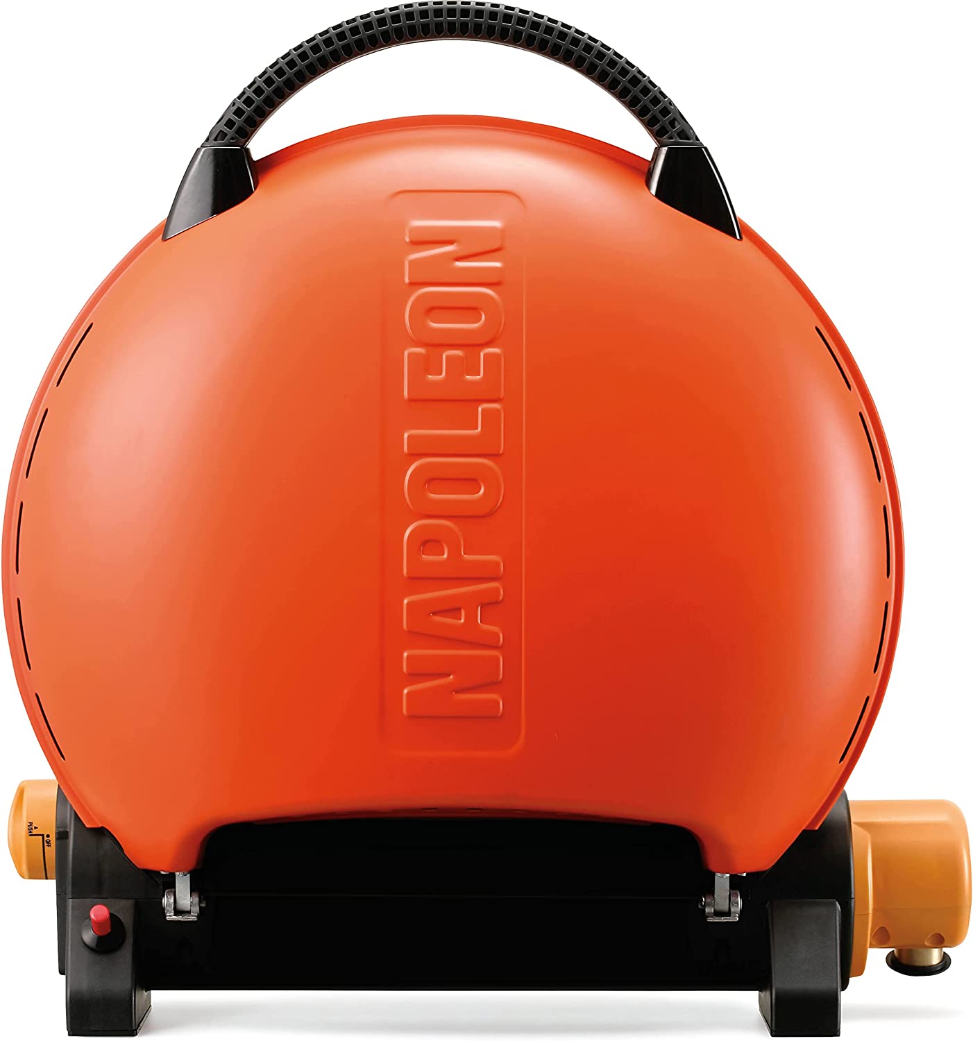 Napoleon TravelQ TQ2225PO Portable Gas Grill， 225 sq. in， Orange