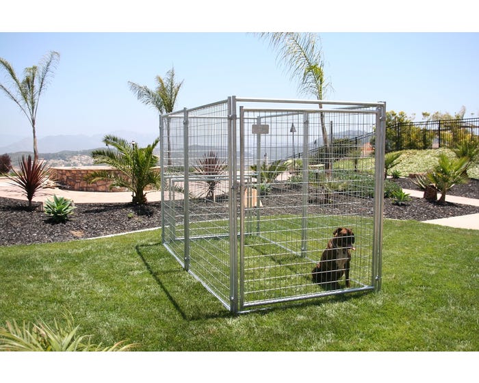 Rugged Ranch Durango Galvanized Dog Kennel - DG510GVK