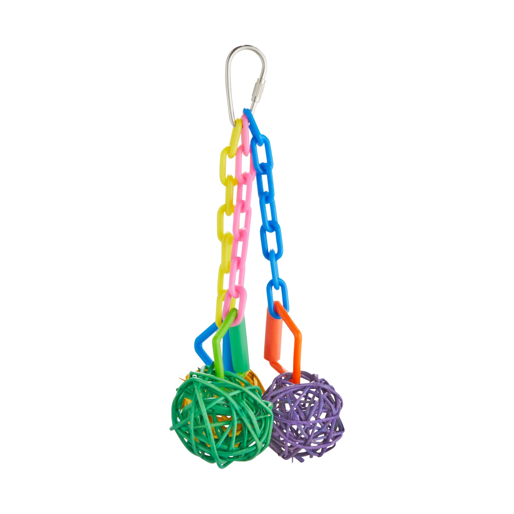 You  Me Ball Cluster Chewing Bird Toy， Small