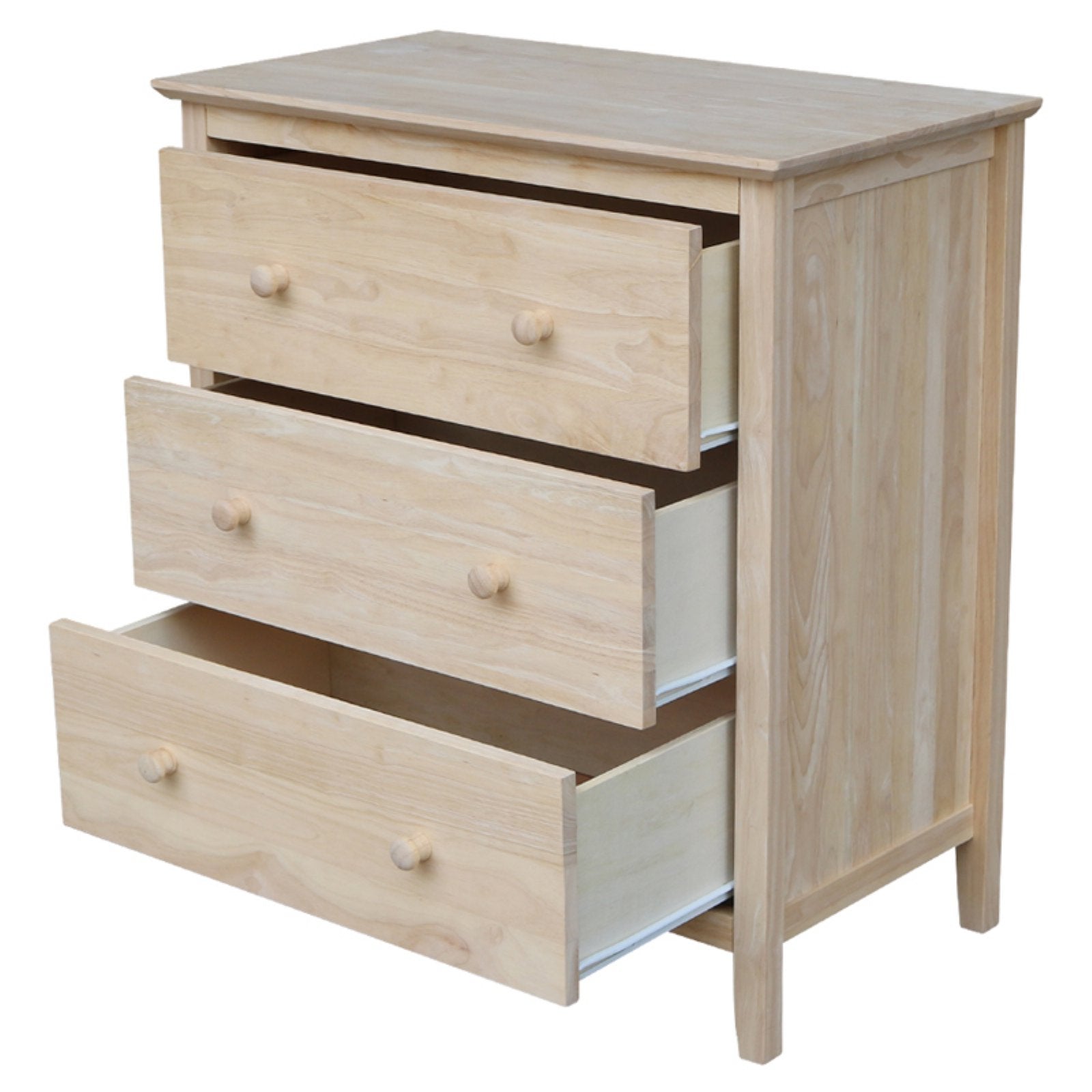 International Concepts 3 Drawer Chest